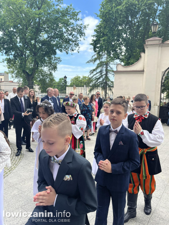 Pierwsza Komunia Święta w łowickiej Katedrze