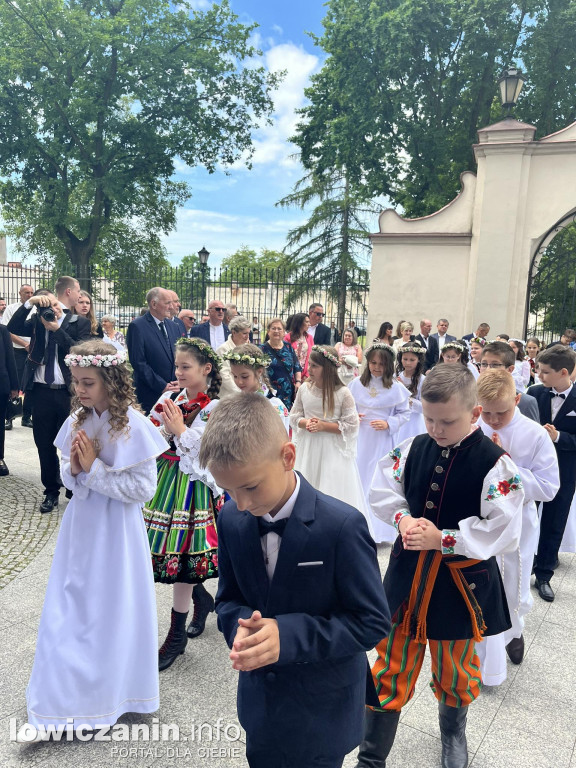Pierwsza Komunia Święta w łowickiej Katedrze