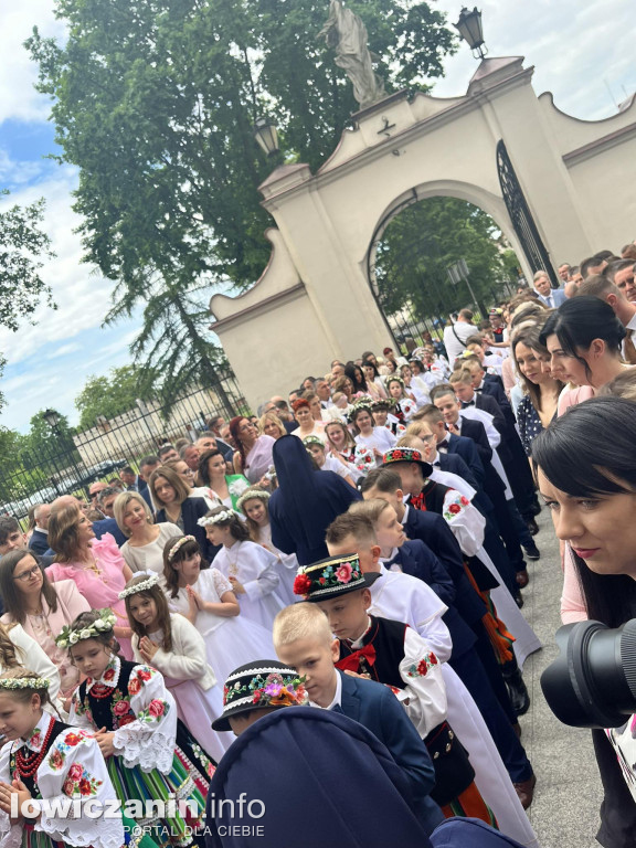 Pierwsza Komunia Święta w łowickiej Katedrze