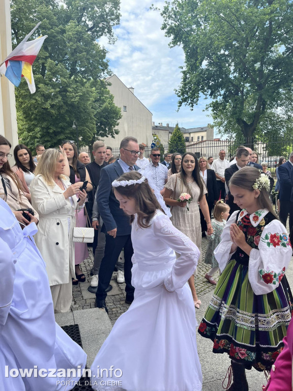 Pierwsza Komunia Święta w łowickiej Katedrze