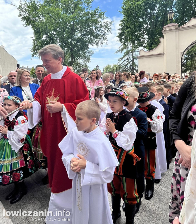 Pierwsza Komunia Święta w łowickiej Katedrze