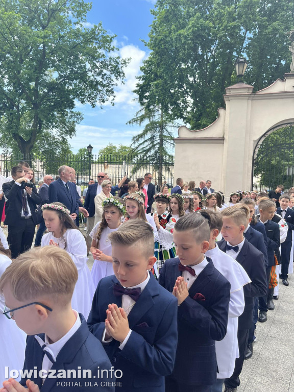 Pierwsza Komunia Święta w łowickiej Katedrze