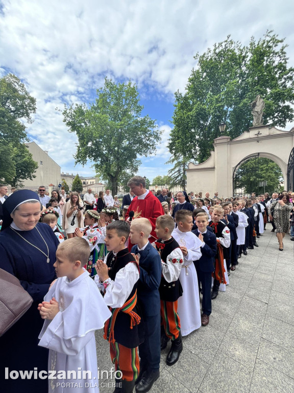 Pierwsza Komunia Święta w łowickiej Katedrze