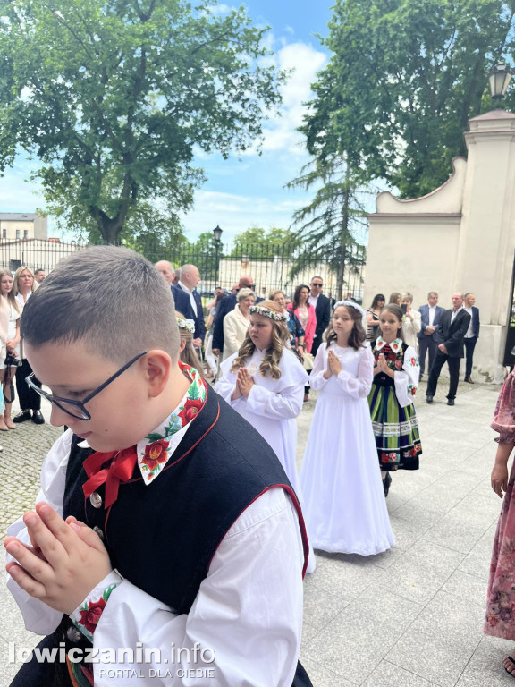 Pierwsza Komunia Święta w łowickiej Katedrze
