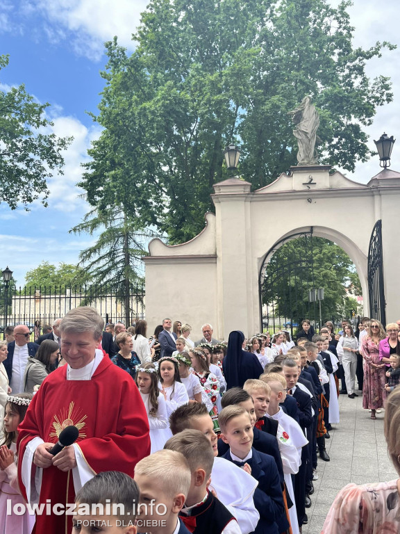 Pierwsza Komunia Święta w łowickiej Katedrze
