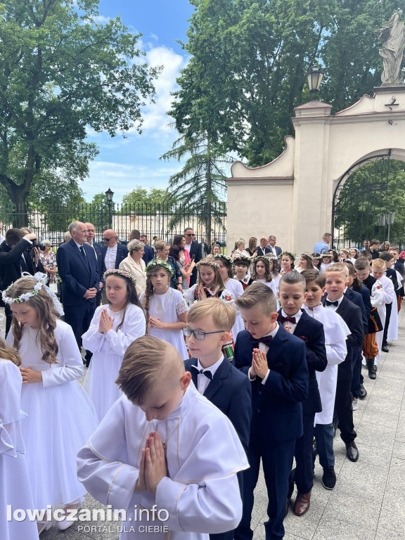 Pierwsza Komunia Święta w łowickiej Katedrze