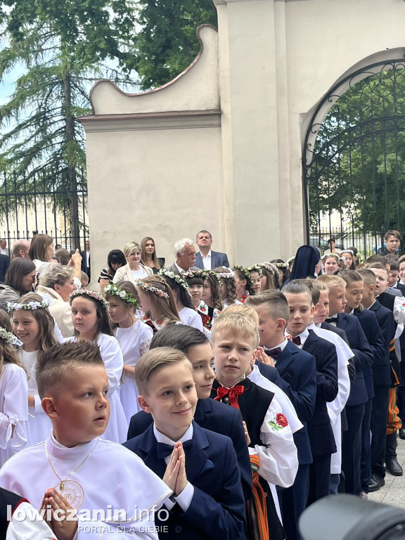 Pierwsza Komunia Święta w łowickiej Katedrze