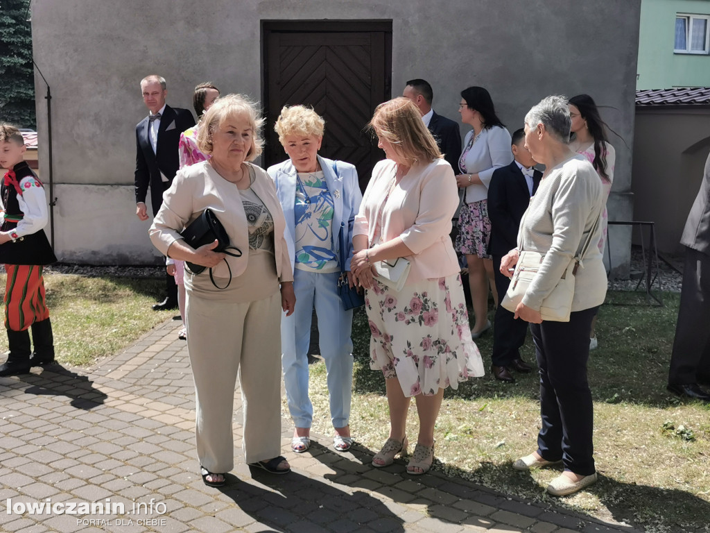 Pierwsza Komunia Święta w parafii w Chruślinie