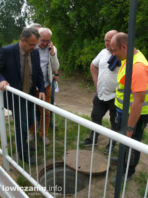 Odbiór mostu w ul. Mostowej w Łowiczu