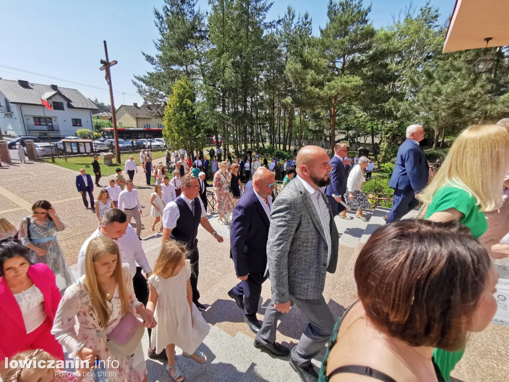 Pierwsza Komunia Święta w parafii w Bobrownikach