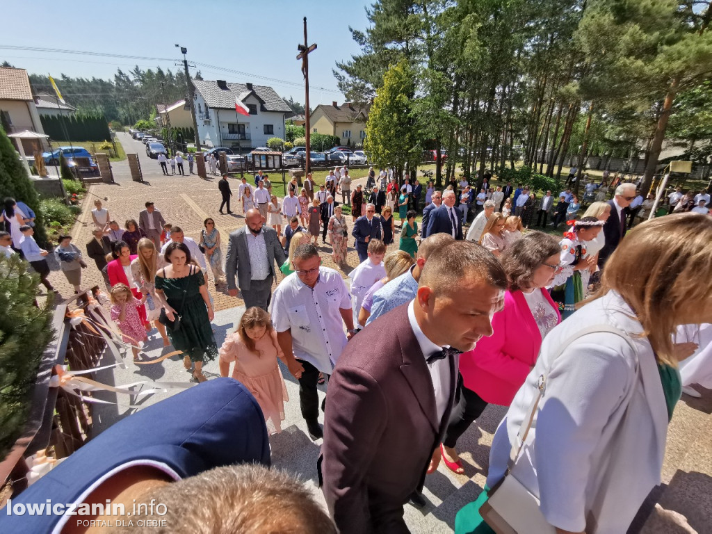 Pierwsza Komunia Święta w parafii w Bobrownikach