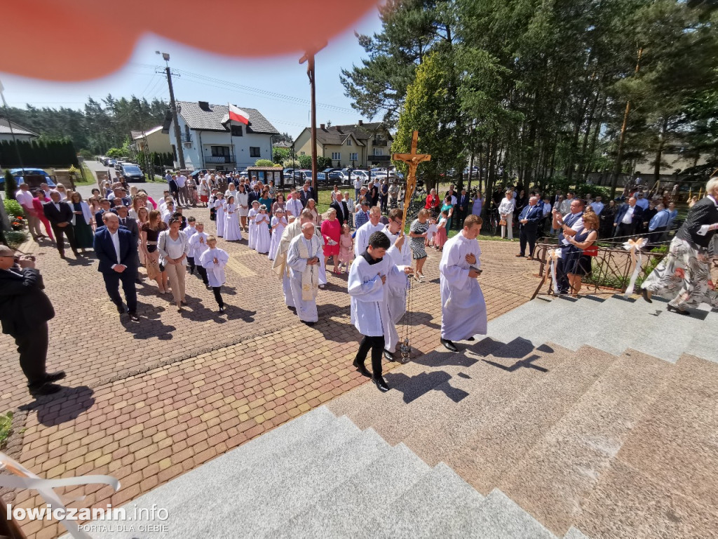 Pierwsza Komunia Święta w parafii w Bobrownikach