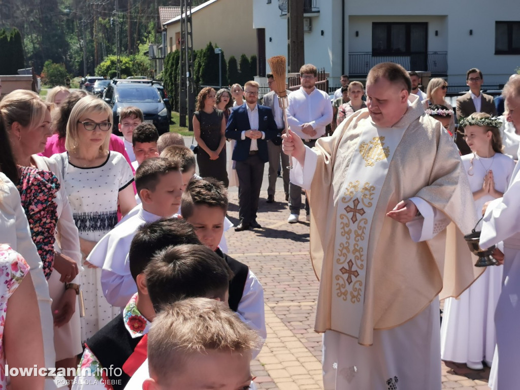 Pierwsza Komunia Święta w parafii w Bobrownikach