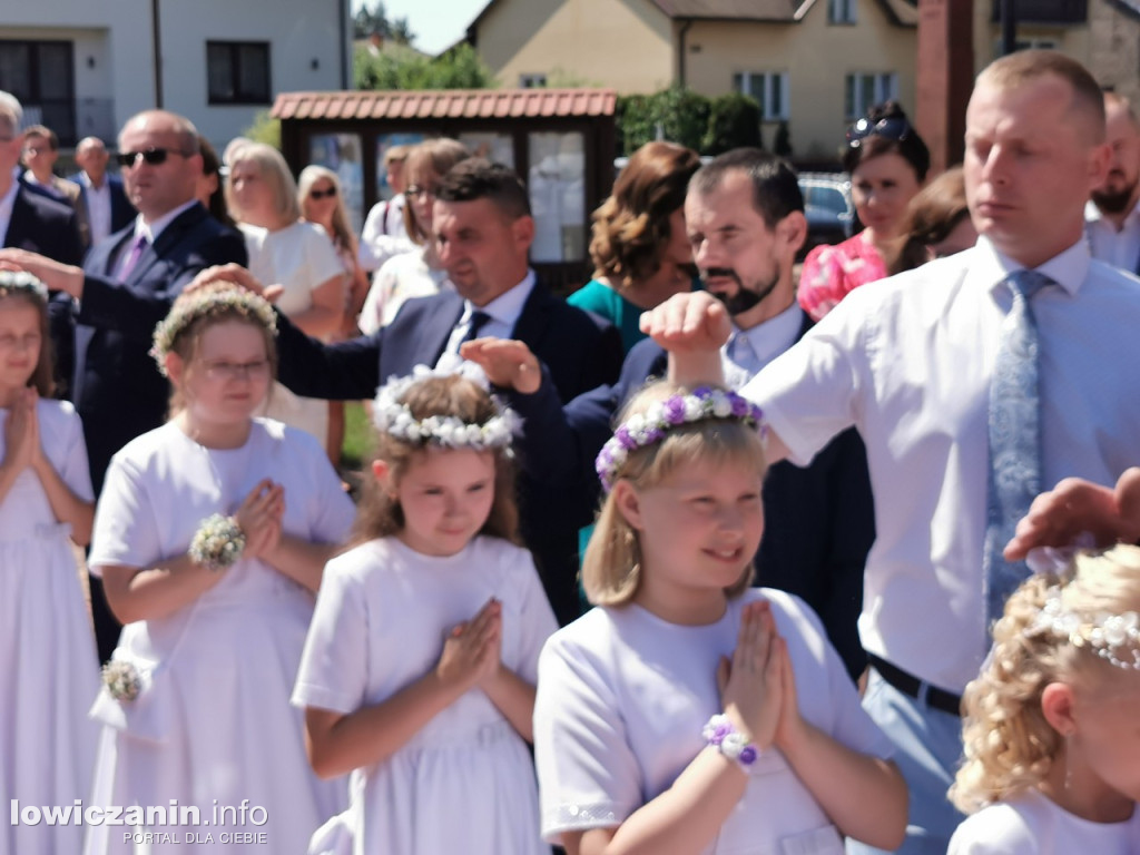 Pierwsza Komunia Święta w parafii w Bobrownikach