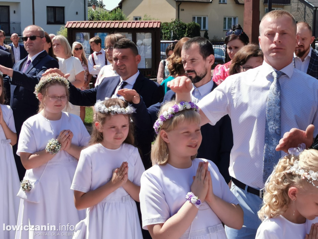 Pierwsza Komunia Święta w parafii w Bobrownikach