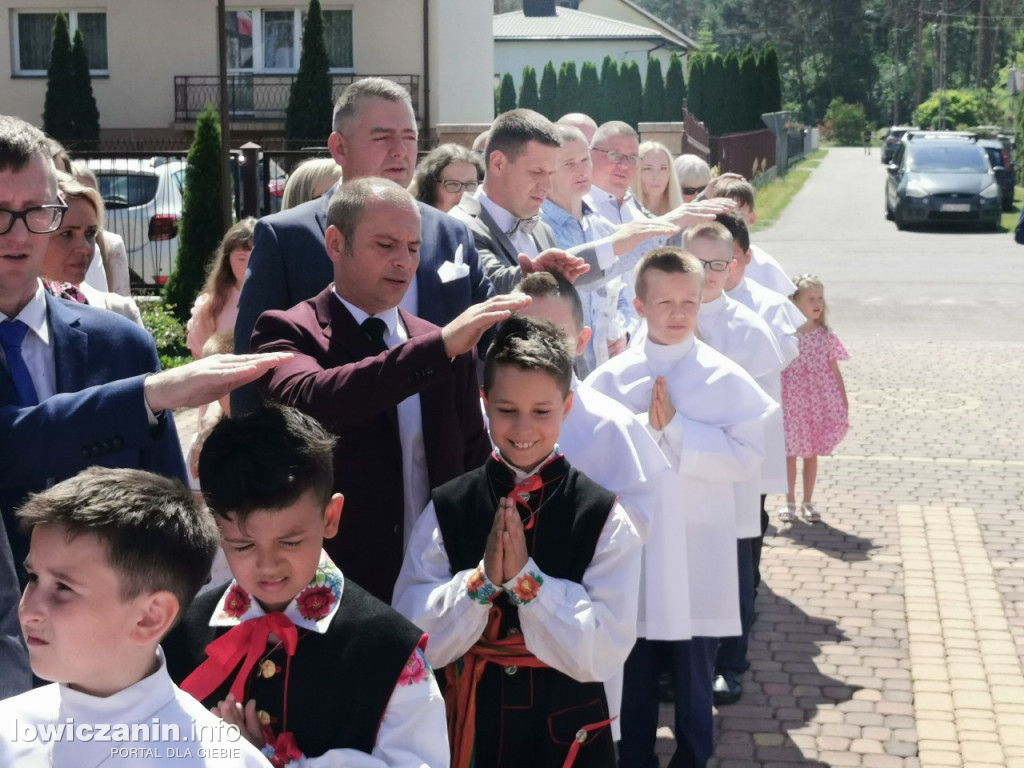 Pierwsza Komunia Święta w parafii w Bobrownikach