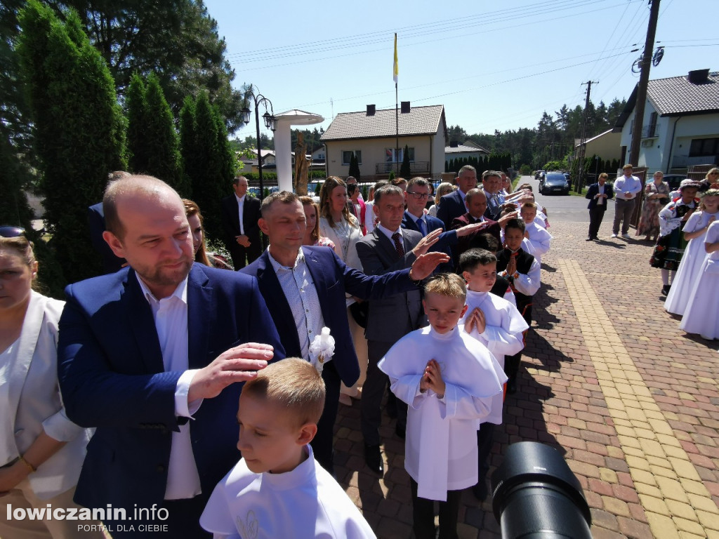 Pierwsza Komunia Święta w parafii w Bobrownikach