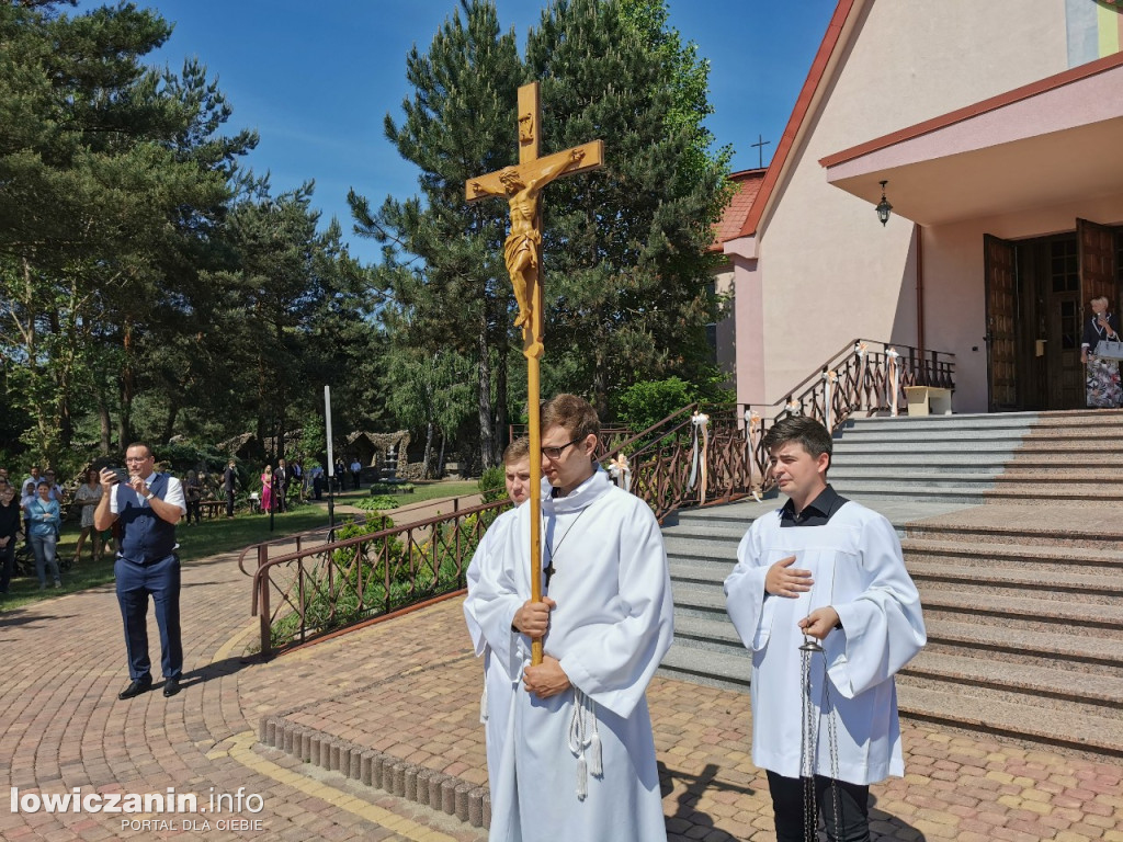 Pierwsza Komunia Święta w parafii w Bobrownikach