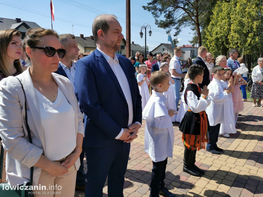 Pierwsza Komunia Święta w parafii w Bobrownikach