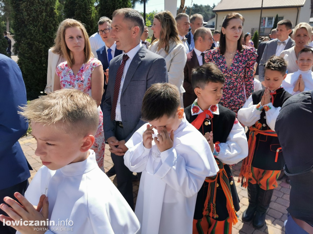 Pierwsza Komunia Święta w parafii w Bobrownikach