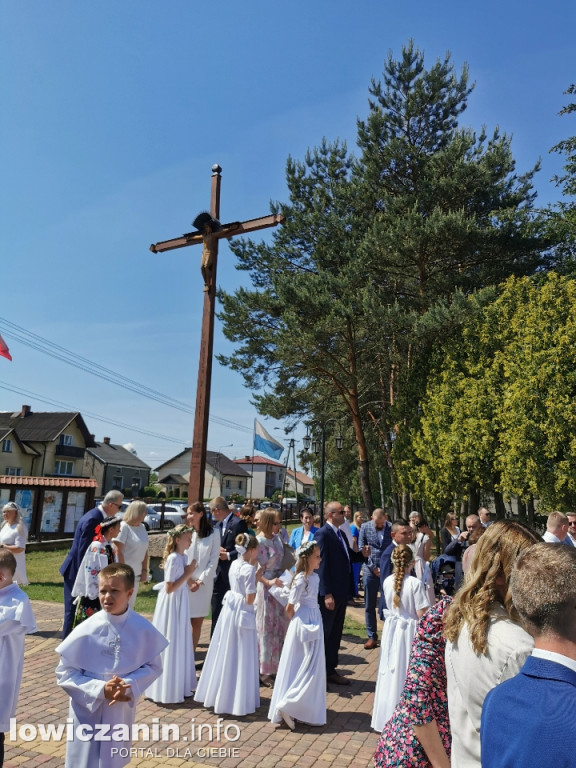 Pierwsza Komunia Święta w parafii w Bobrownikach