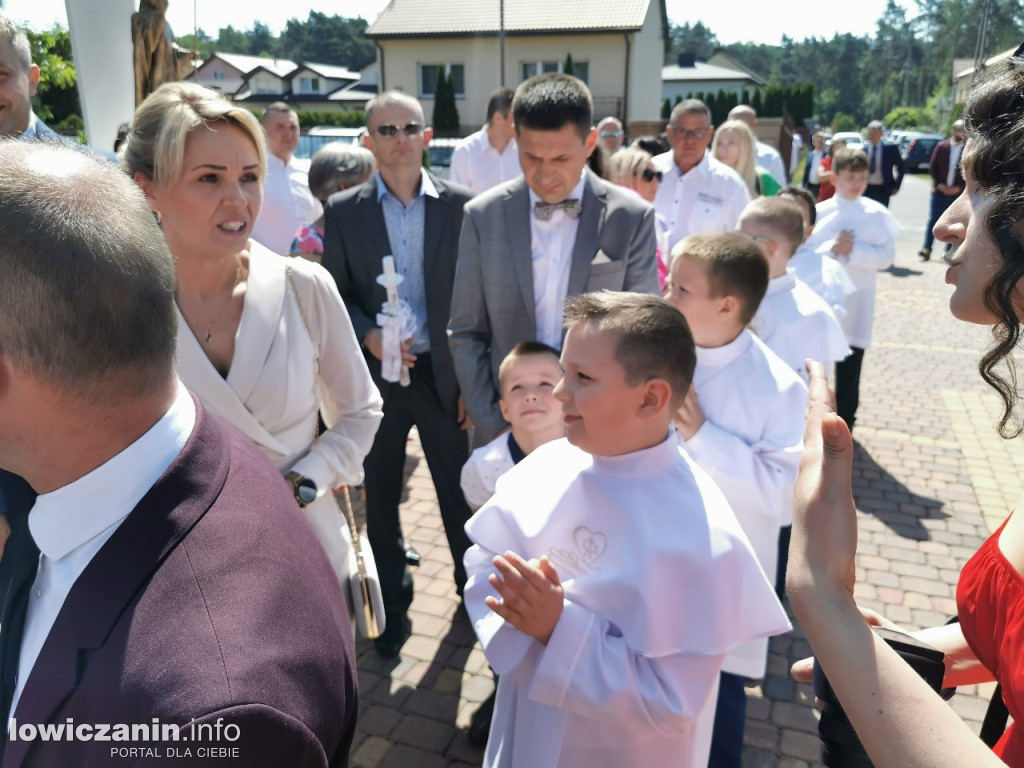 Pierwsza Komunia Święta w parafii w Bobrownikach