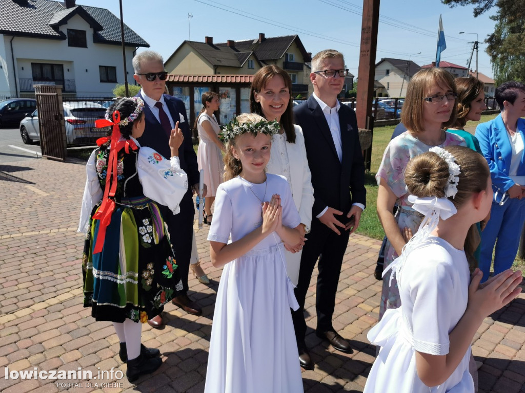 Pierwsza Komunia Święta w parafii w Bobrownikach