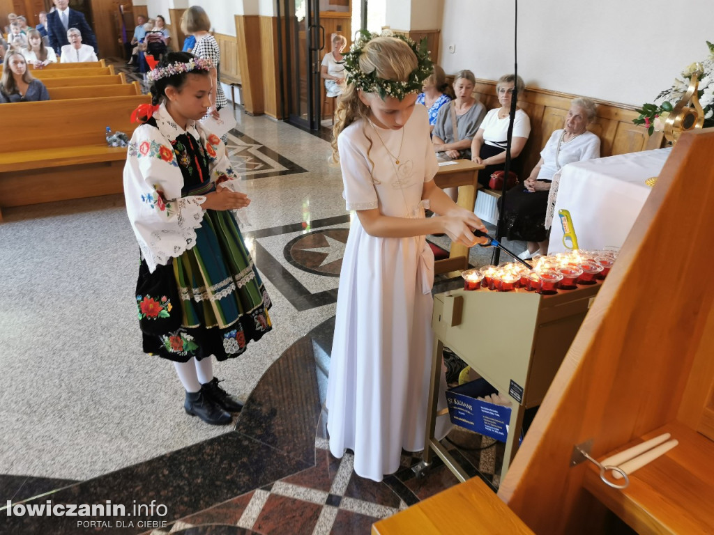 Pierwsza Komunia Święta w parafii w Bobrownikach