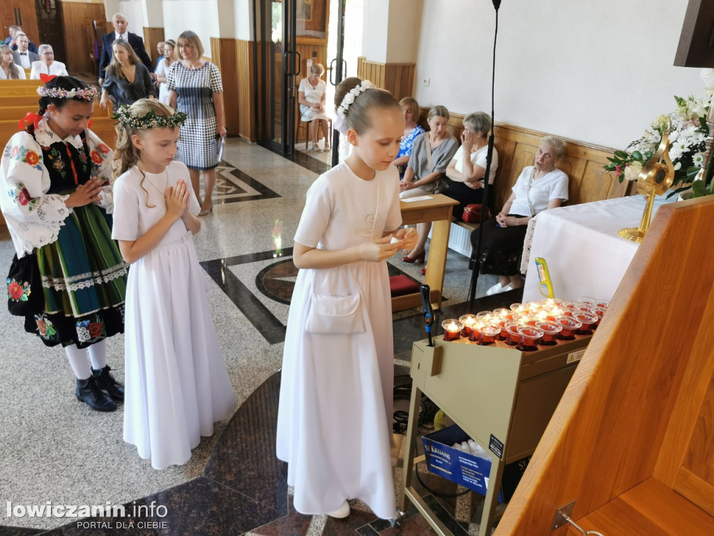 Pierwsza Komunia Święta w parafii w Bobrownikach