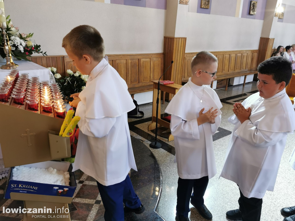 Pierwsza Komunia Święta w parafii w Bobrownikach
