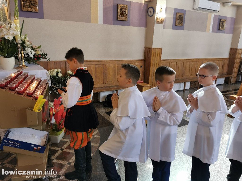 Pierwsza Komunia Święta w parafii w Bobrownikach