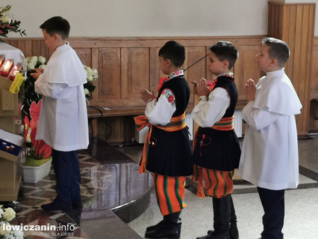 Pierwsza Komunia Święta w parafii w Bobrownikach