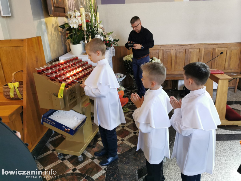 Pierwsza Komunia Święta w parafii w Bobrownikach