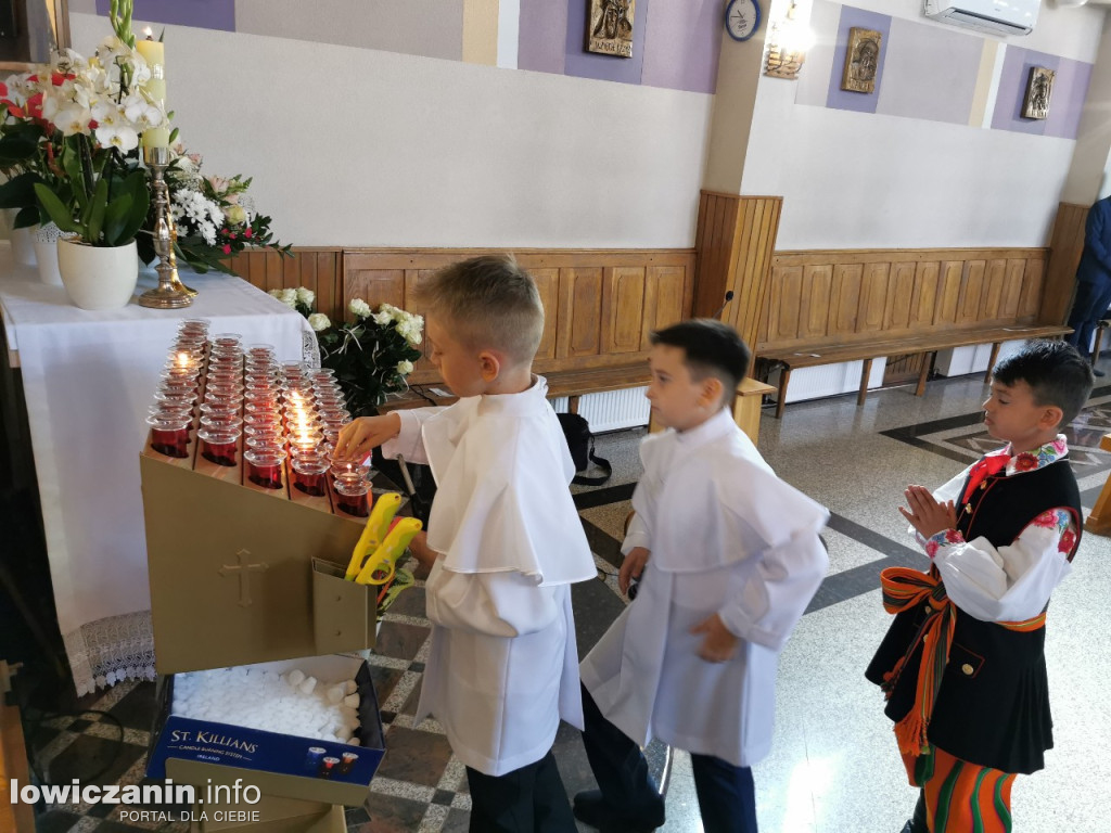 Pierwsza Komunia Święta w parafii w Bobrownikach