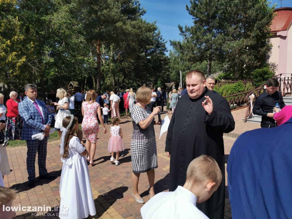 Pierwsza Komunia Święta w parafii w Bobrownikach