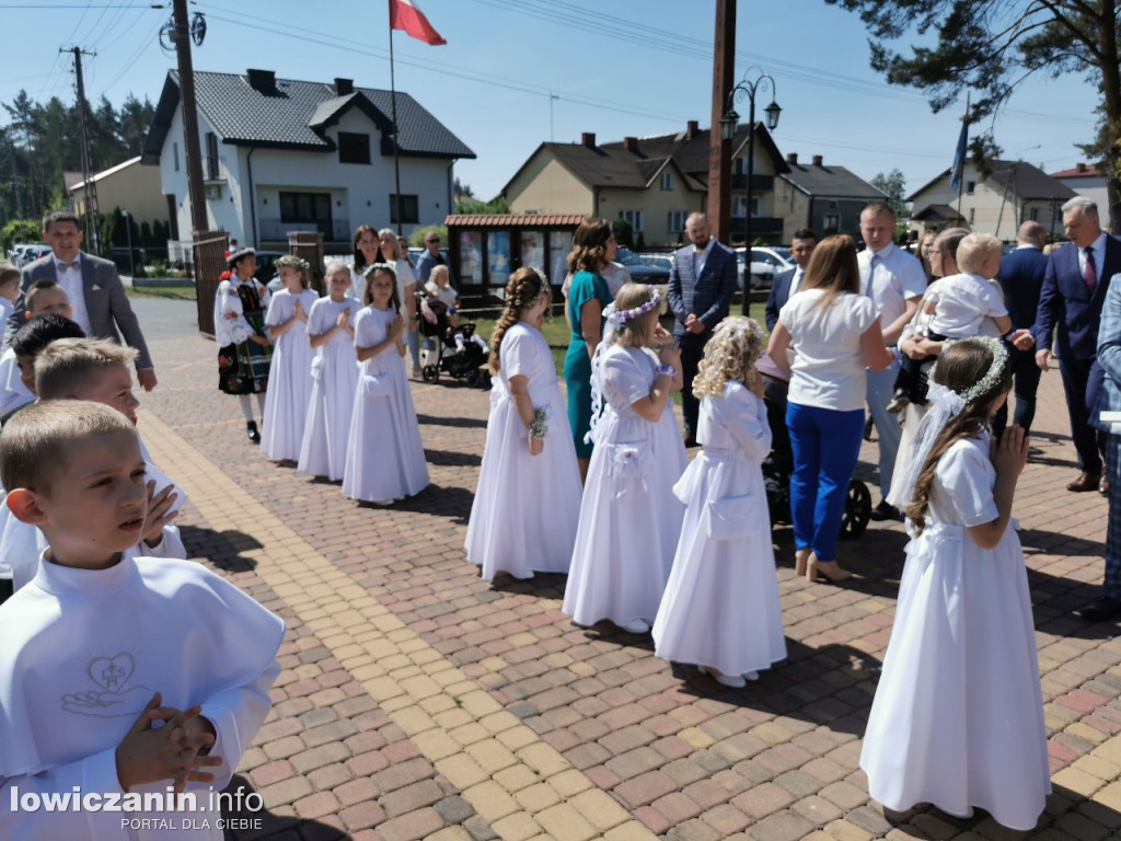 Pierwsza Komunia Święta w parafii w Bobrownikach