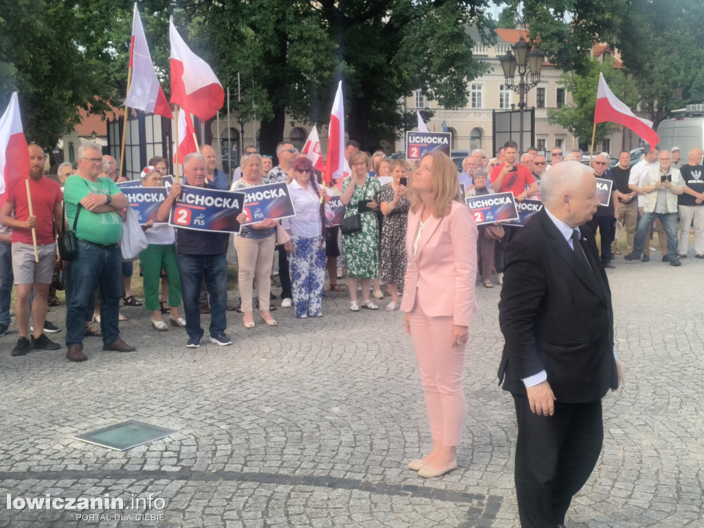 Jarosław Kaczyński w Łowiczu