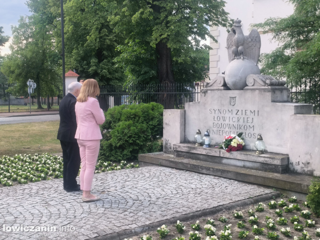 Jarosław Kaczyński w Łowiczu