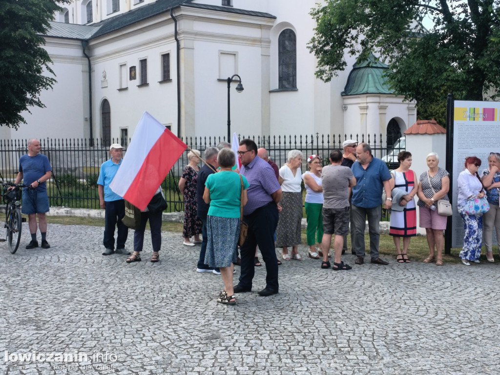 Jarosław Kaczyński w Łowiczu