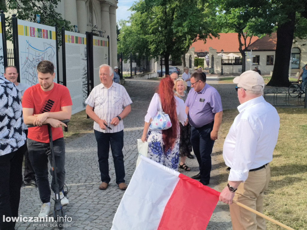 Jarosław Kaczyński w Łowiczu