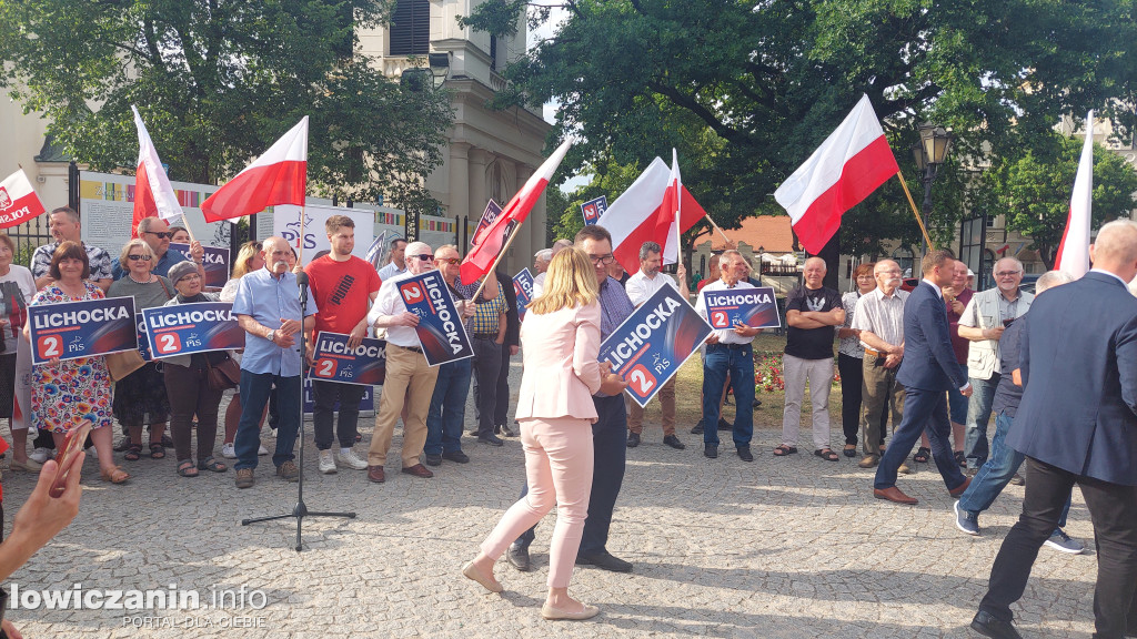 Jarosław Kaczyński w Łowiczu