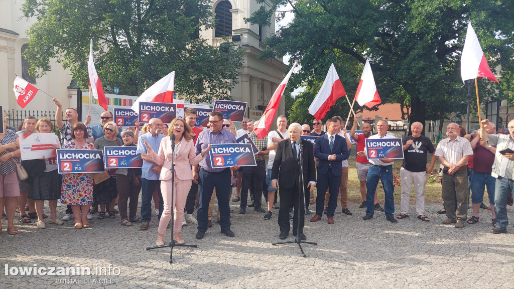 Jarosław Kaczyński w Łowiczu