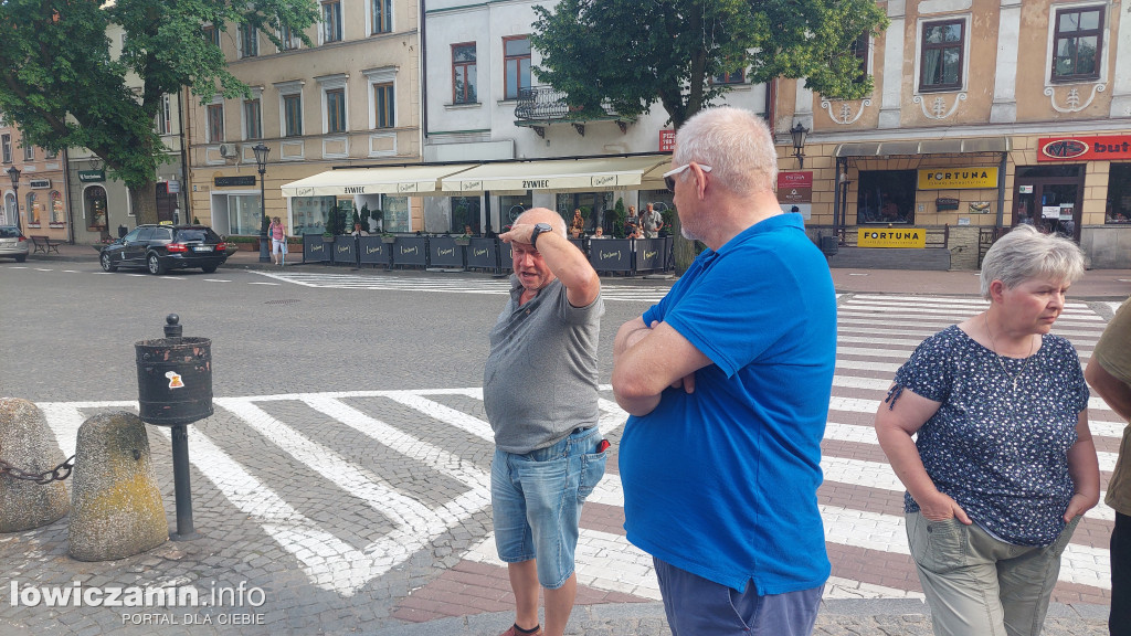 Jarosław Kaczyński w Łowiczu