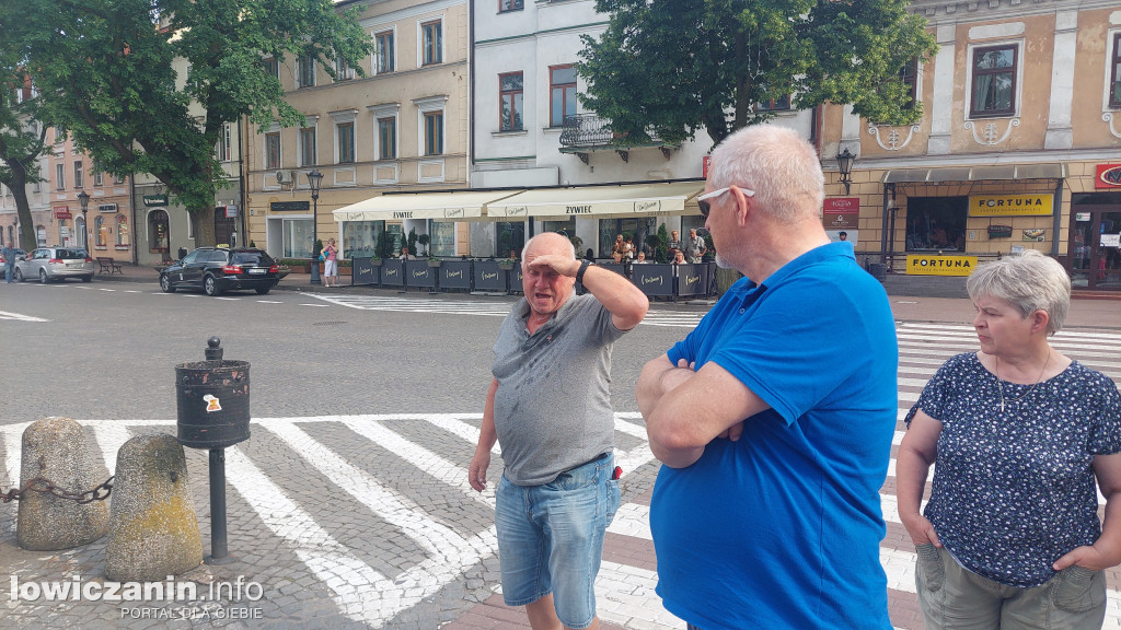 Jarosław Kaczyński w Łowiczu