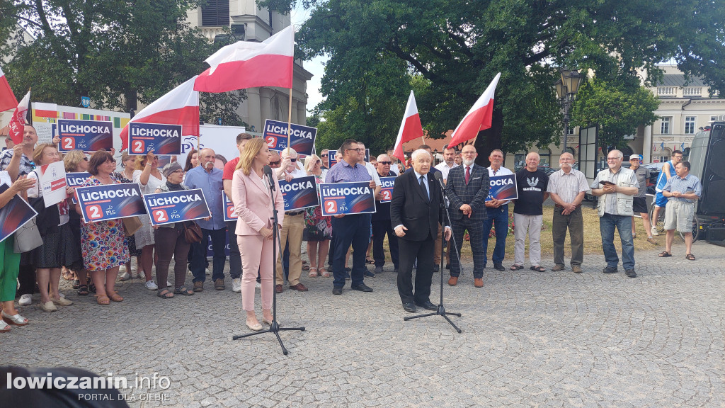 Jarosław Kaczyński w Łowiczu