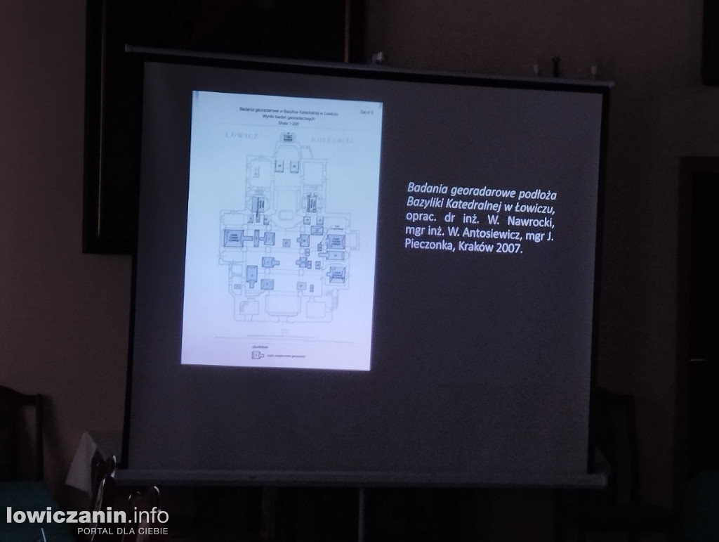 Konferencje dot. odkrycia w kryptach kartedry