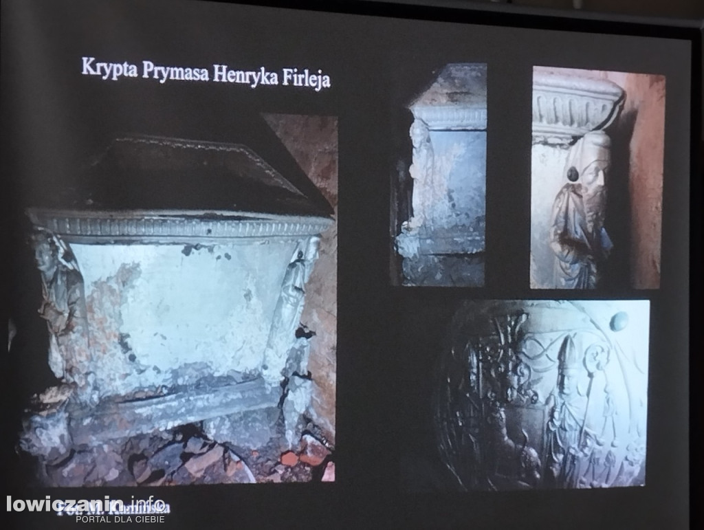 Konferencje dot. odkrycia w kryptach kartedry