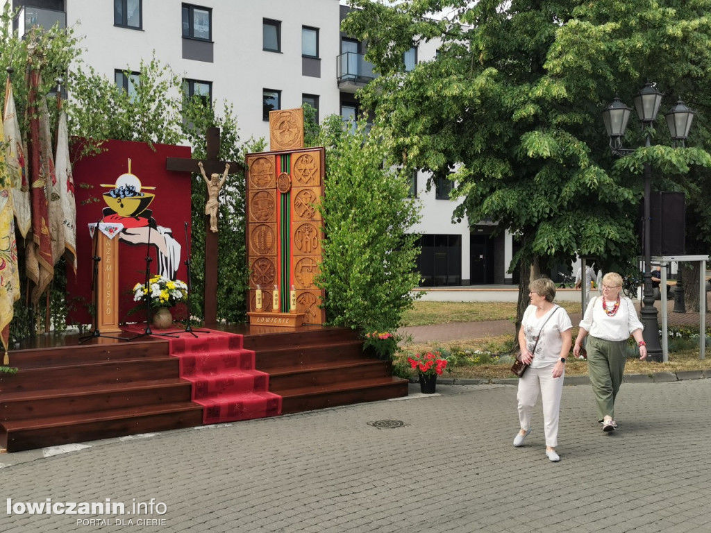Boże Ciało w Łowiczu - przygotowania.