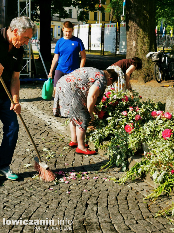 Boże Ciało w Łowiczu - przygotowania.