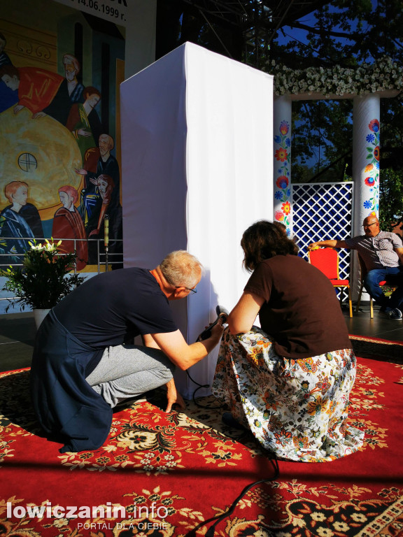 Boże Ciało w Łowiczu - przygotowania.